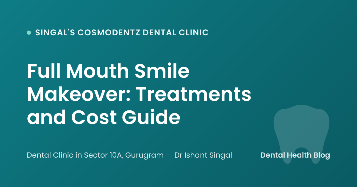Full Mouth Smile Makeover: Treatments and Cost Guide