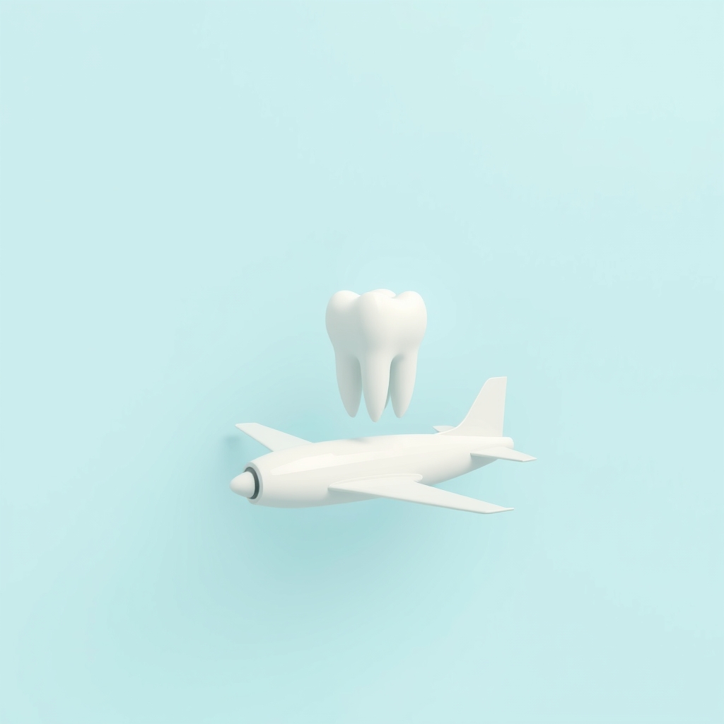 Illustration: Why Your Teeth Hurt During Flights and How to Prevent It