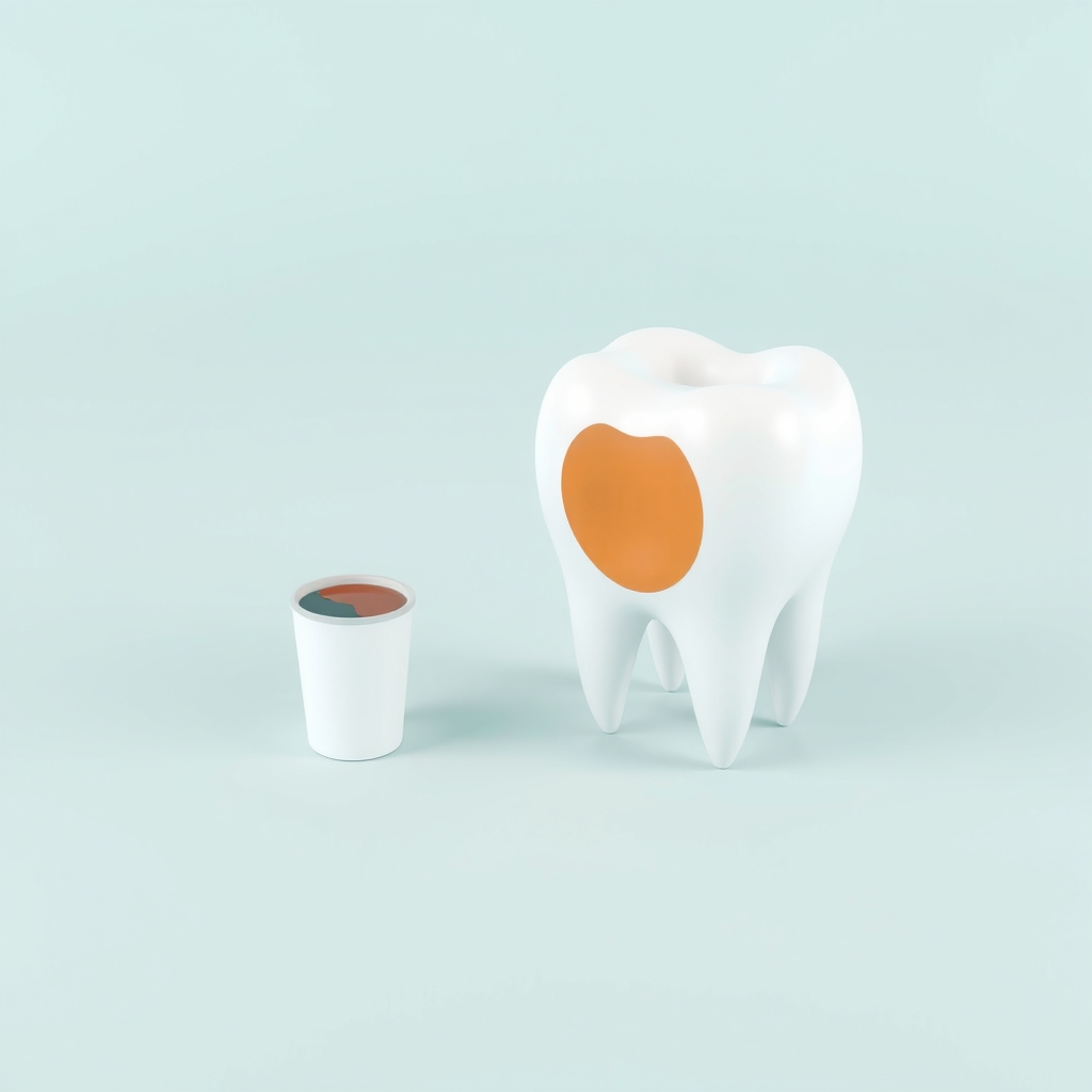 Illustration: Common Causes of Tooth Discoloration and How to Prevent New Stains